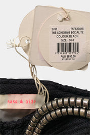 Sass & Bide Black Dress