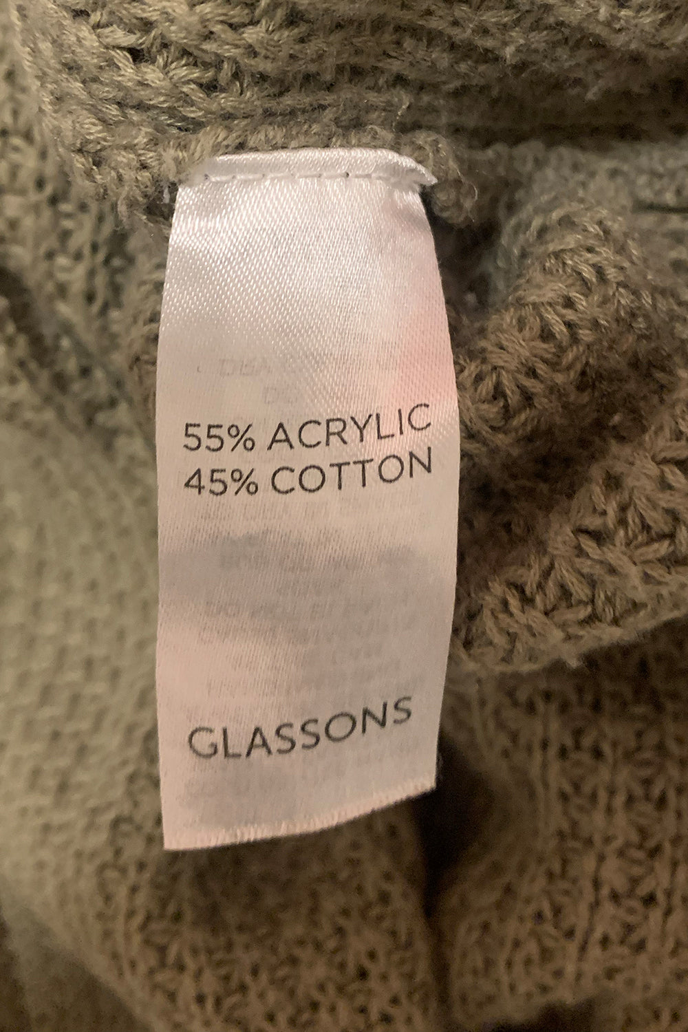 GLASSONS Khaki Sweater