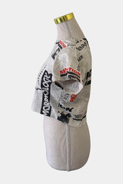 With Jean White Tshirt