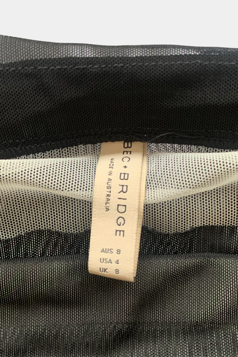 Bec + Bridge Black And White Top