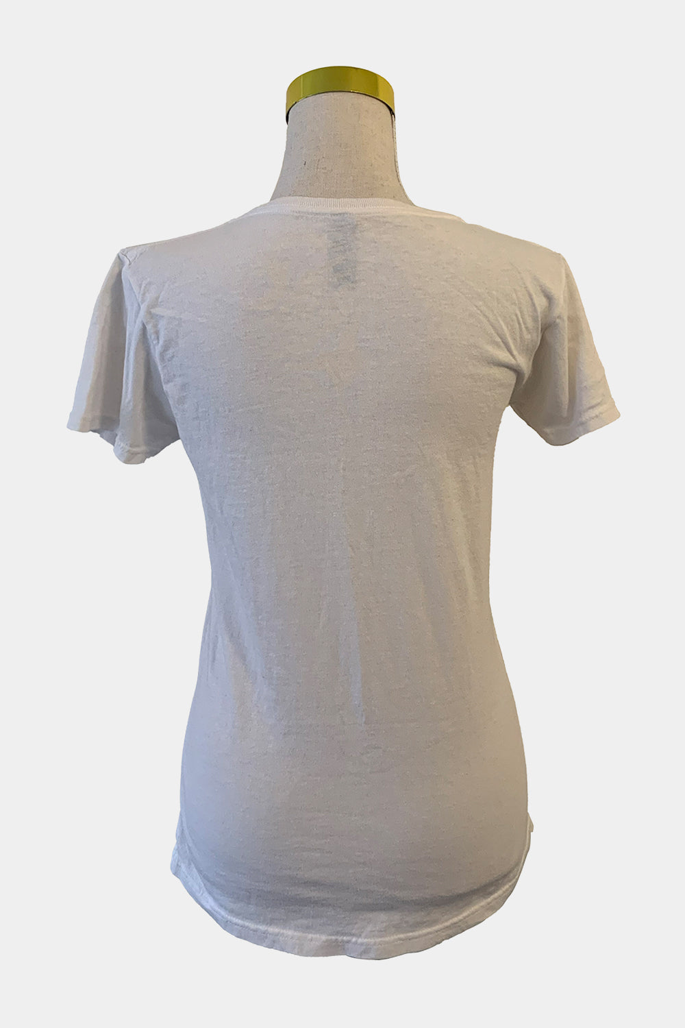 GILDAN White Slogan T-Shirt