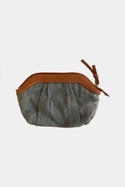 Country Road Blue Clutch