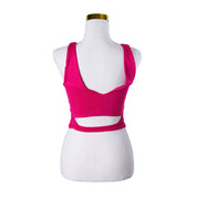 KOOKAI Fuschia V Neck CropTop