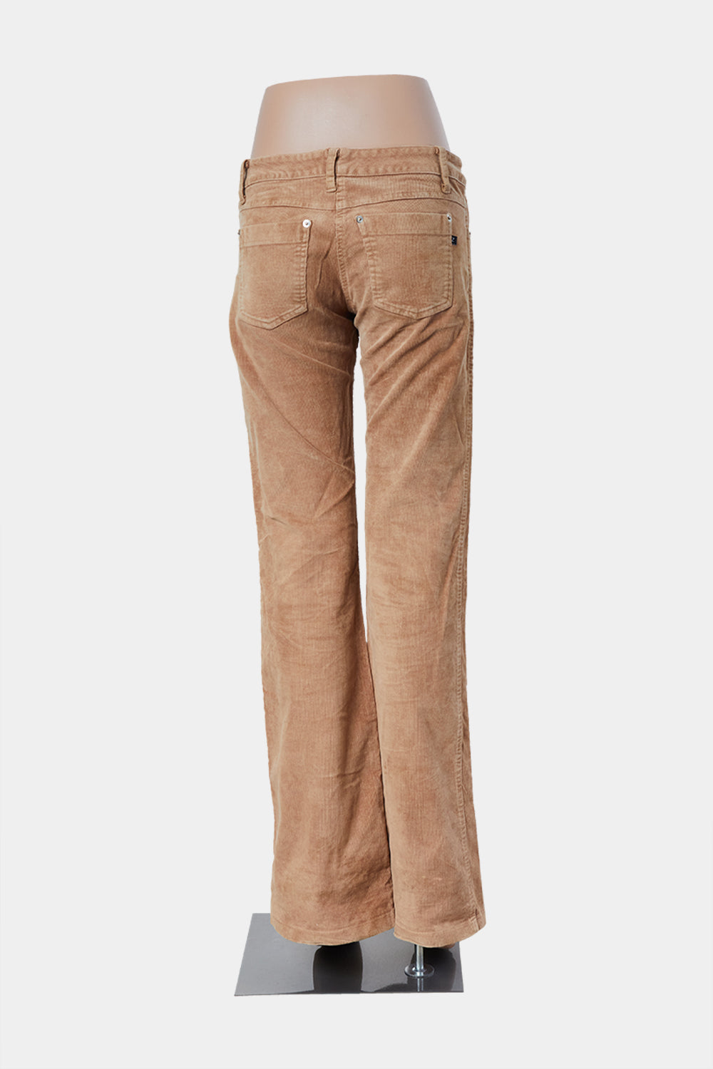ZIMMERMANN Tan Low Rise Corduroy Trousers