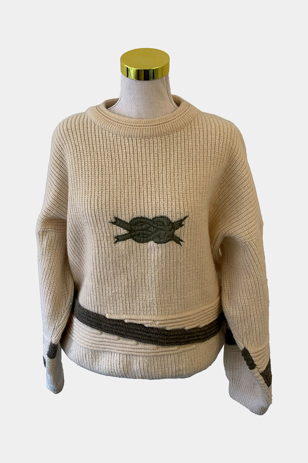 Carlo Alberto Cream Sweater