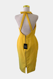 Alex Perry Yellow Dress