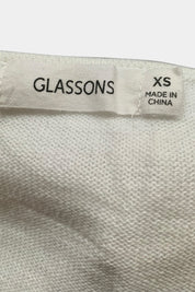 GLASSONS White Shrug Cardigan