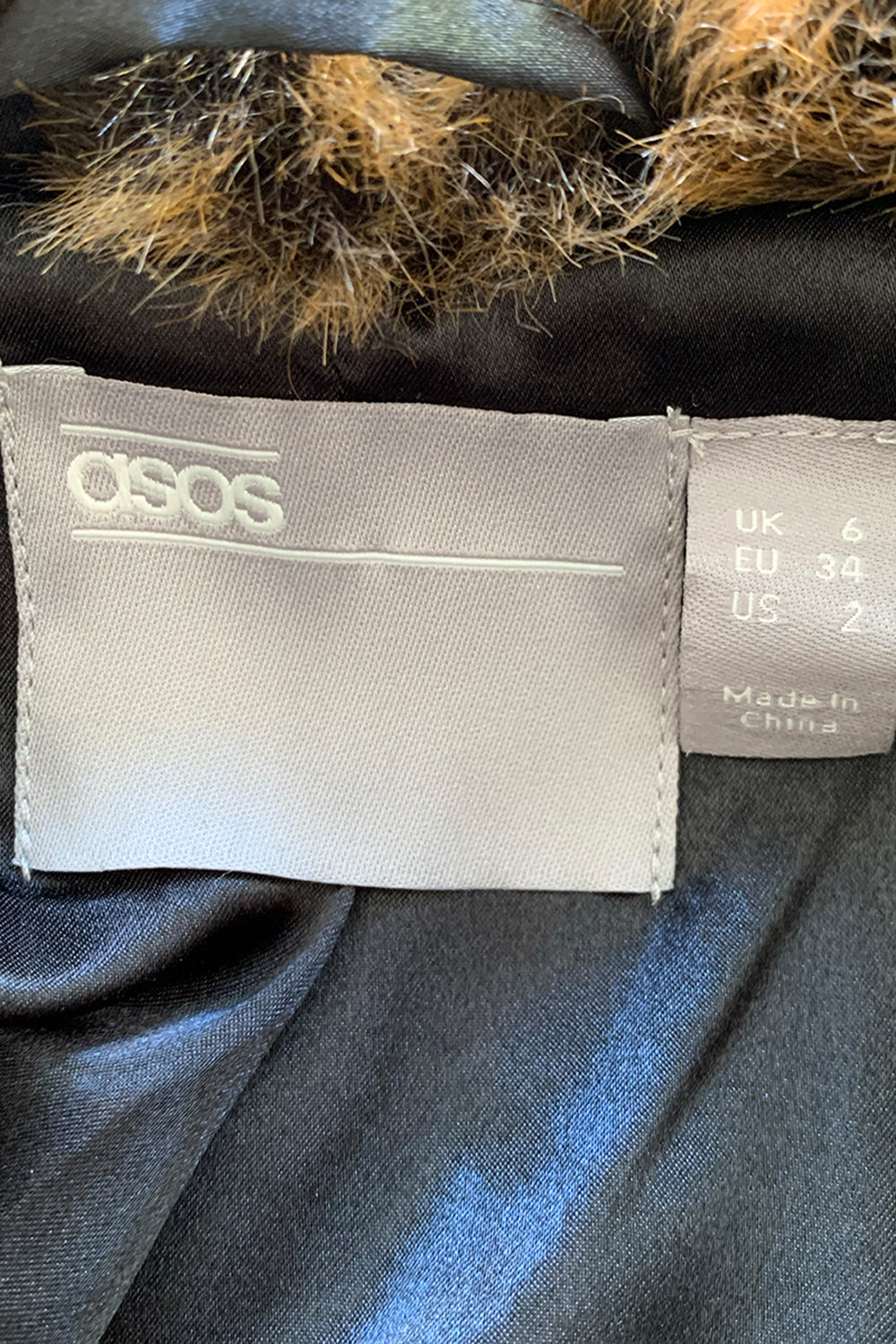 ASOS Brown Coat