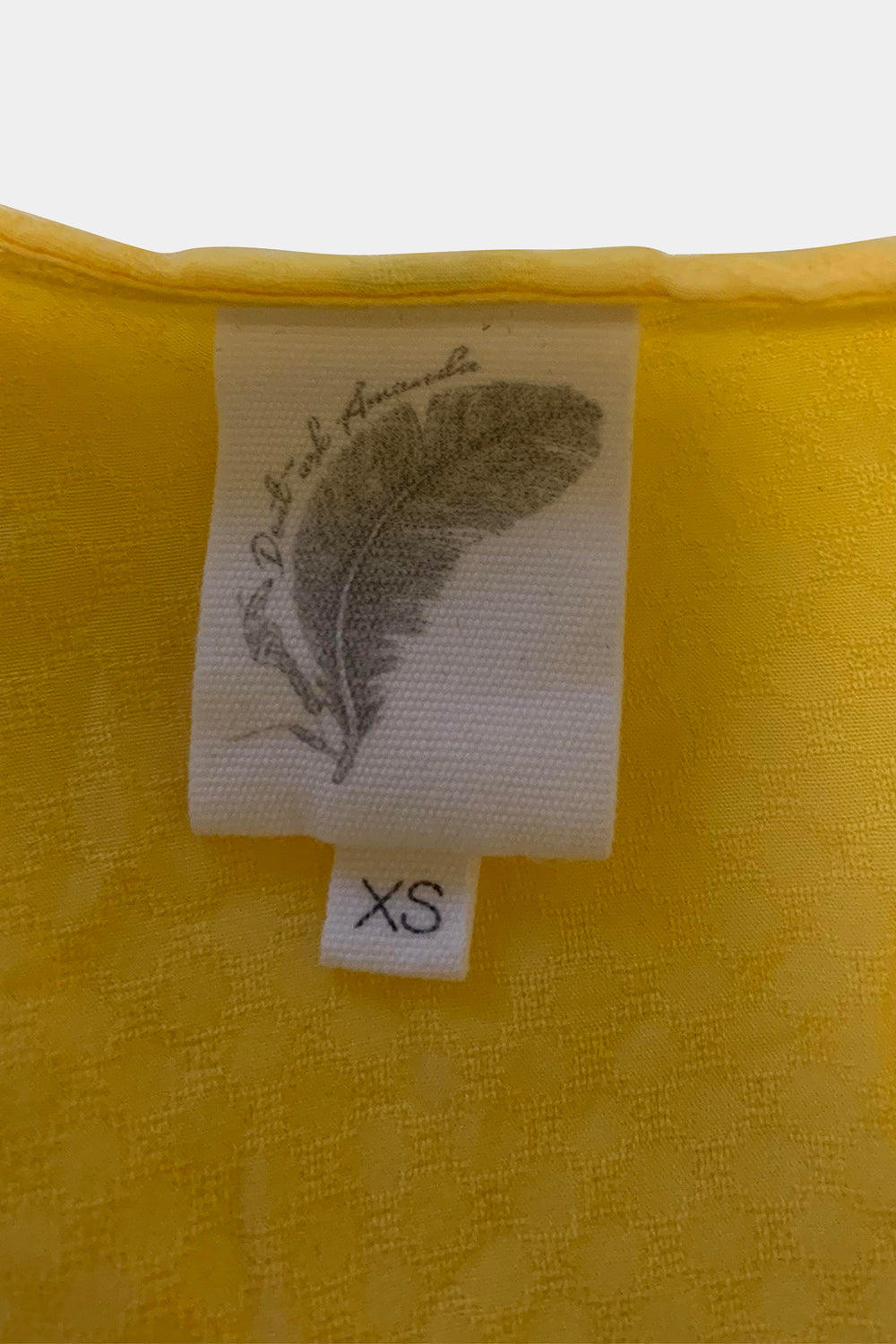 Dont Ask Amanda Yellow Top