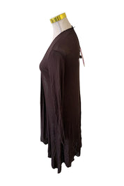 Be Fun Brown Cardigan Wrap