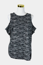 WITCHERY Black and White Pattern Shift Dress