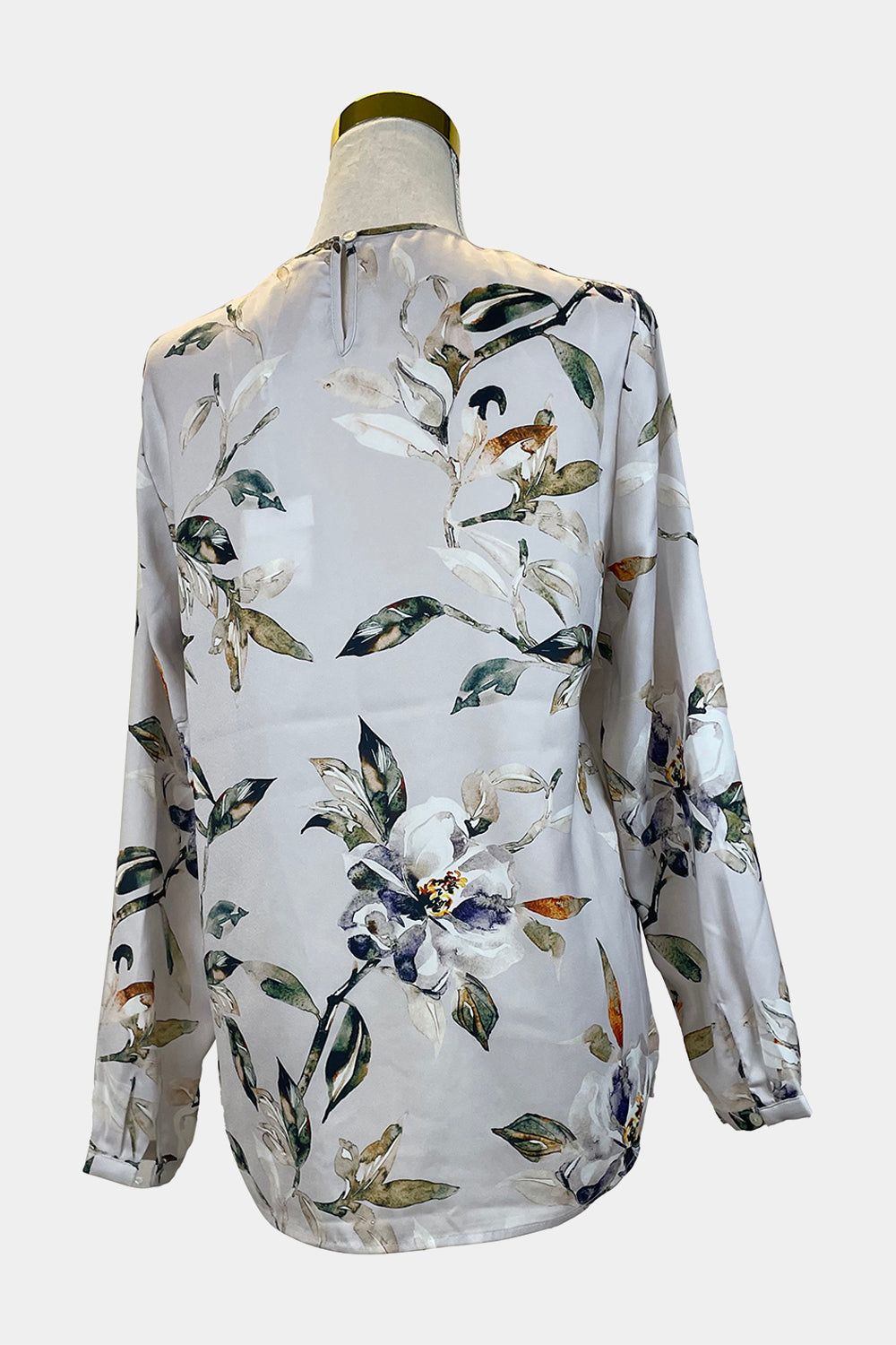 JUMP Grey Floral Blouse
