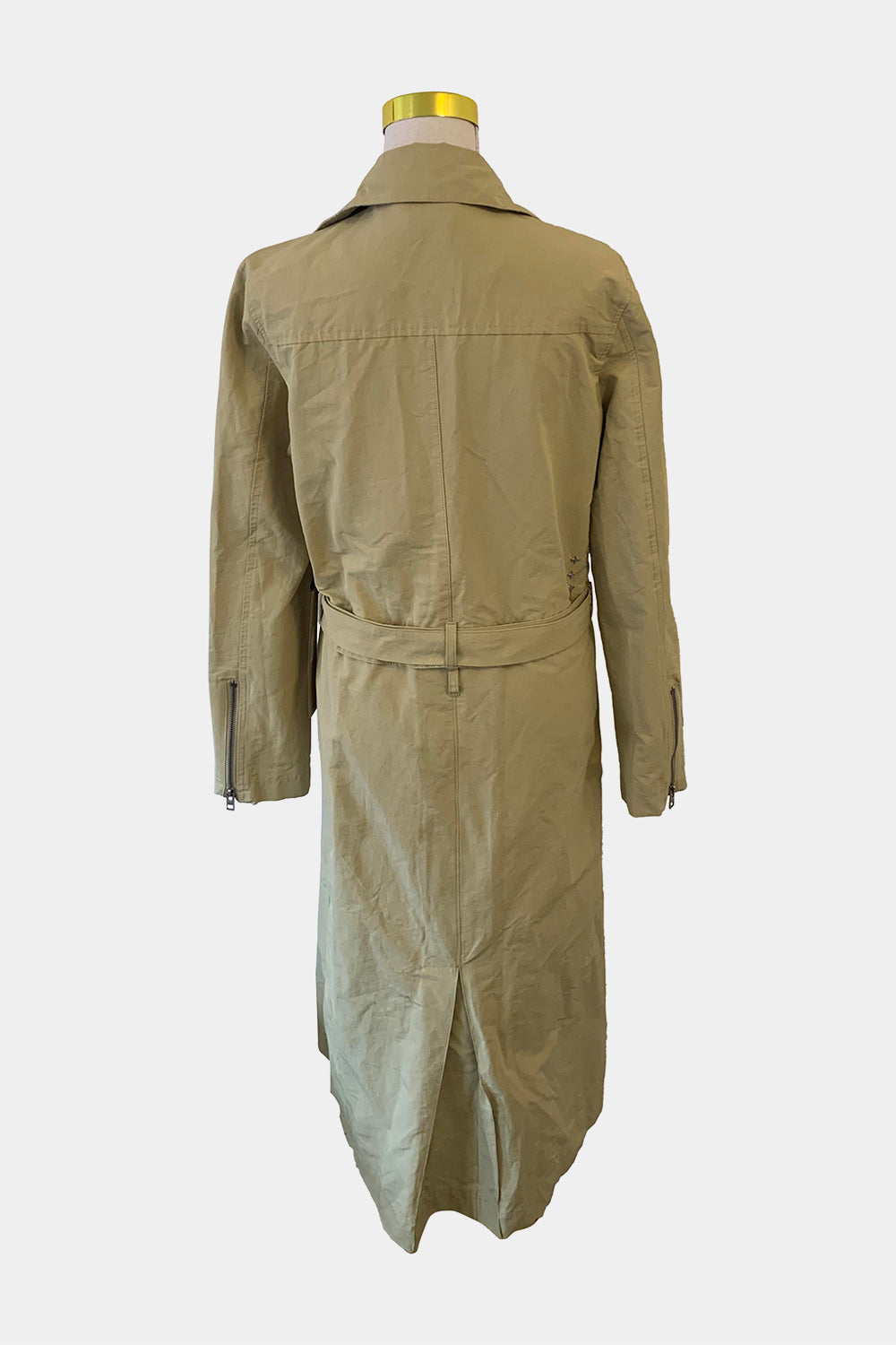 KSUBI Khaki Trench Coat