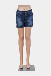 MUDD Dark Blue Low Rise Denim Shorts