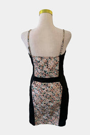 Mink Pink  Black Floral Dress