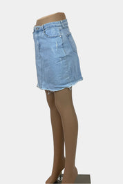 ALLY Denim Midi Skirt