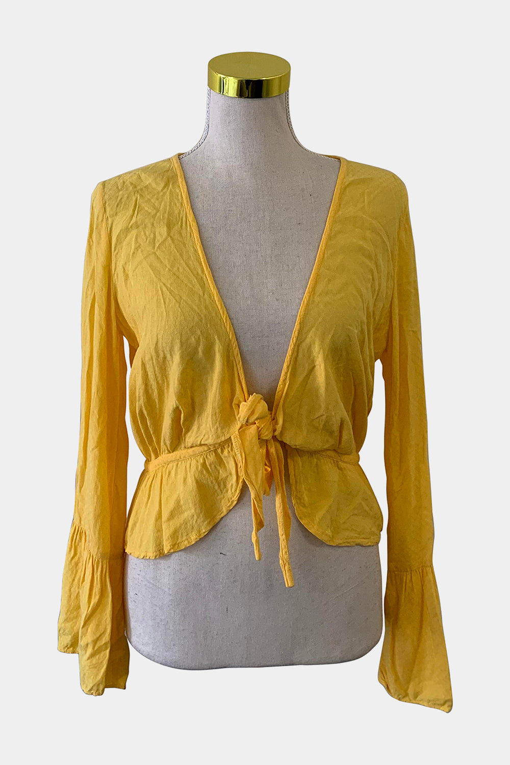 Dont Ask Amanda Yellow Top