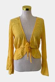 Dont Ask Amanda Yellow Top