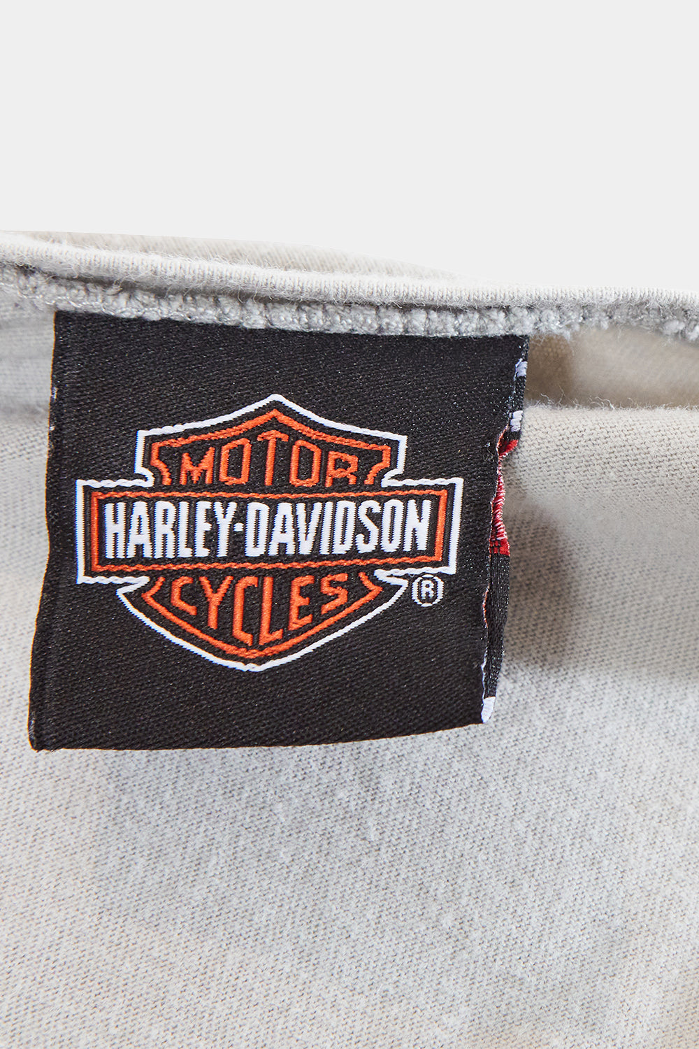 Harley Davidson Green Velvet Logo Print T Shirt