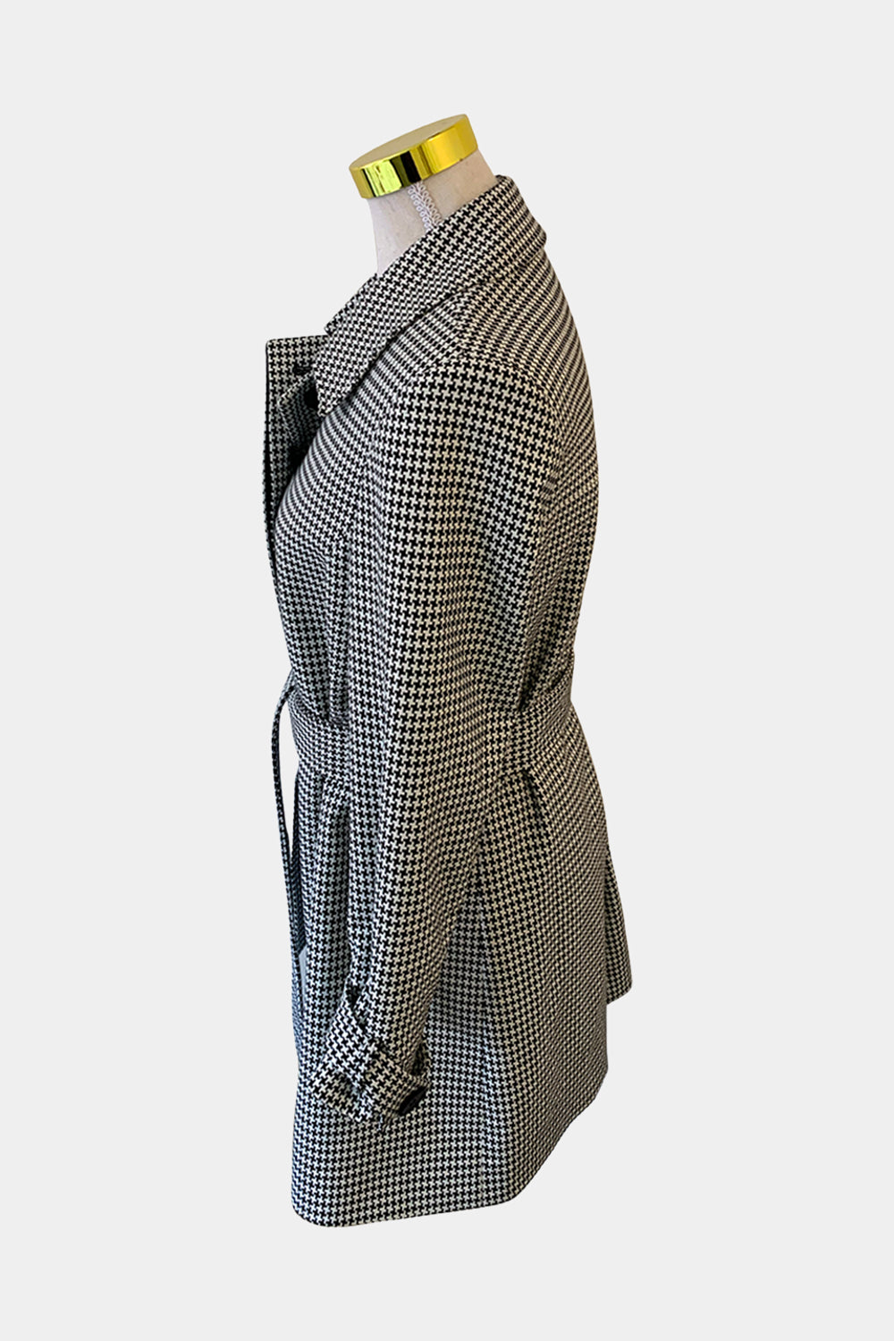 Perri Cutten Black and White Coat