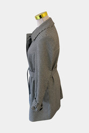 Perri Cutten Black and White Coat