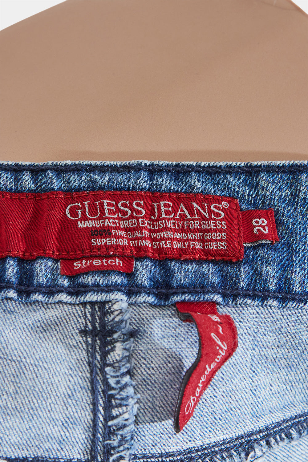 GUESS Blue Low Rise Jeans