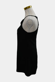 Cue Design Black High Neck Shift Dress