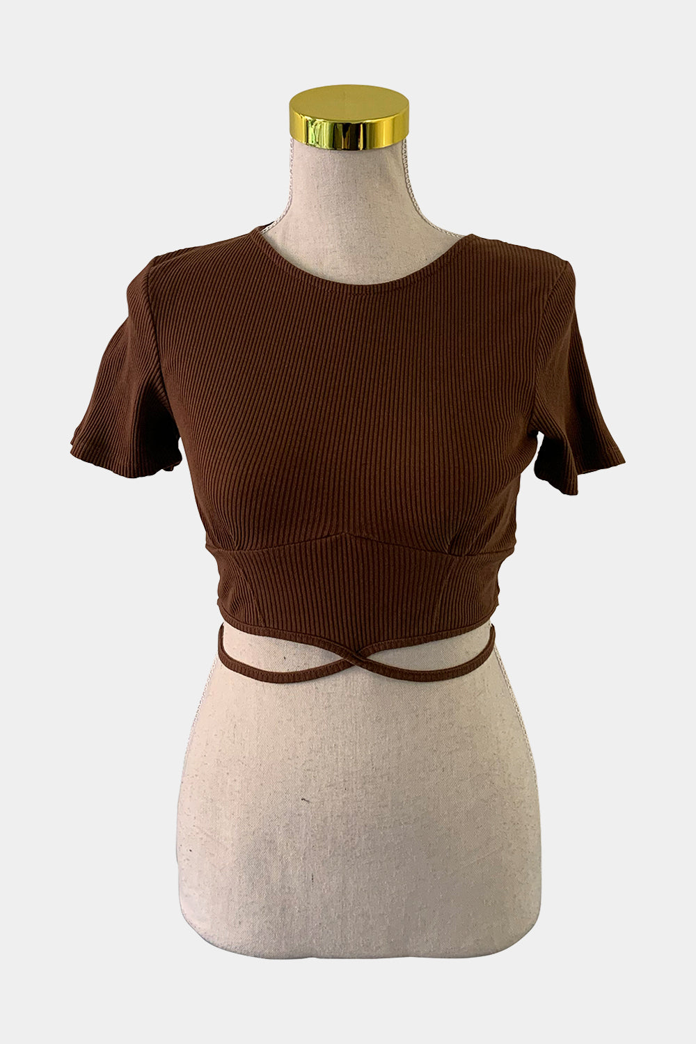 GHANDA Brown Top