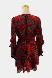 La Maison Talulah Black And Red Dress