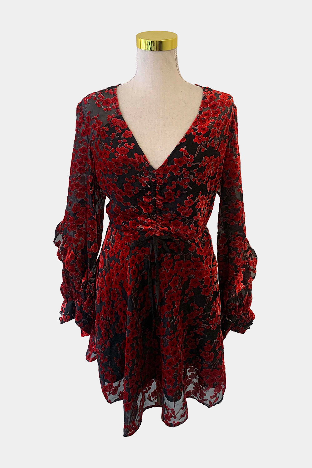 La Maison Talulah Black And Red Dress