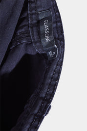 GLASSONS Black High Waisted Cotton Trousers