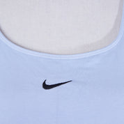 NIKE Light Blue Embroidered Singlet