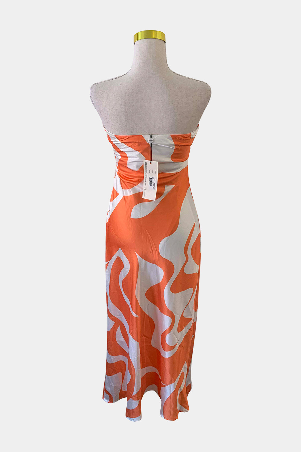 SNDYS Orange Cream Dress