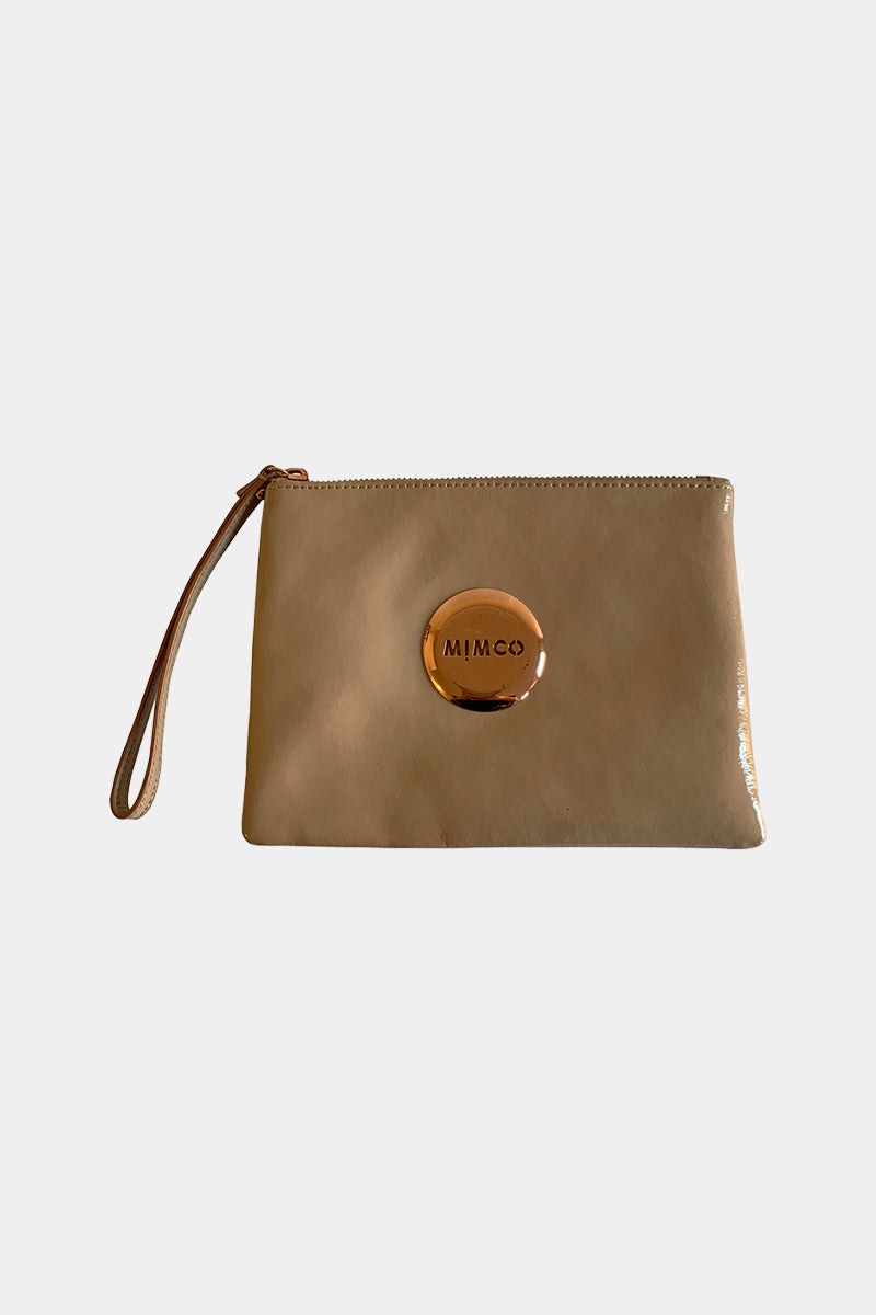MIMCO Rose Clutch