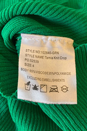 Perfect Stranger Green Top