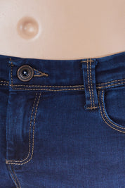 Denim Life Blue Low Rise Bootcut Jeans