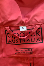 Pipduck Australia Pink Rain Jacket
