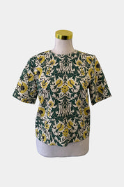 ZARA White Multi Top