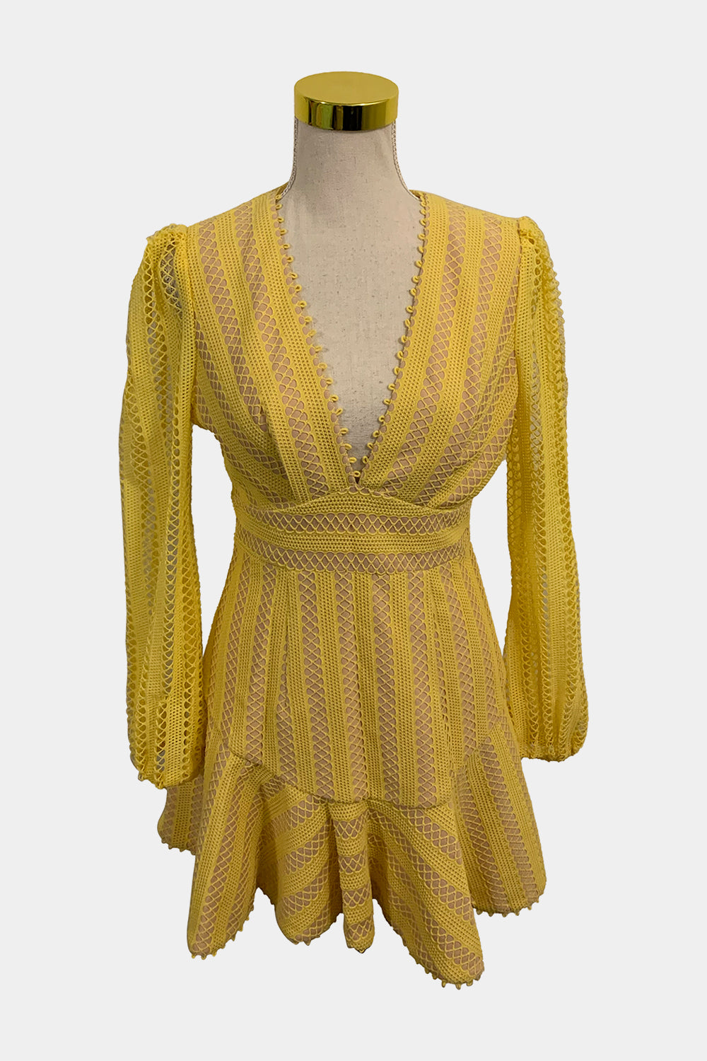 SHEIKE Yellow Dress