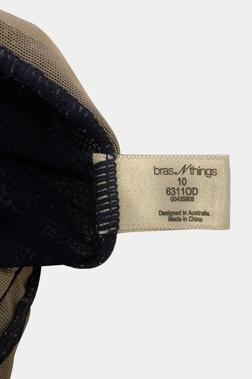 Bras N Things Navy Bodysuit