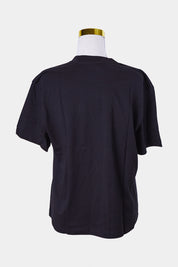 PLAYBOY Black Embroidered Logo T Shirt