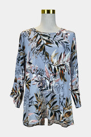 JUMP Blue Floral Blouse