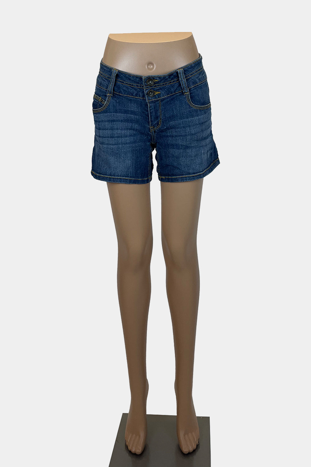 JOLT Dark Denim Mini Shorts