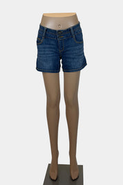 JOLT Dark Denim Mini Shorts