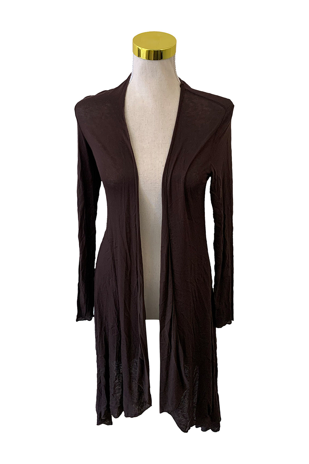 Be Fun Brown Cardigan Wrap