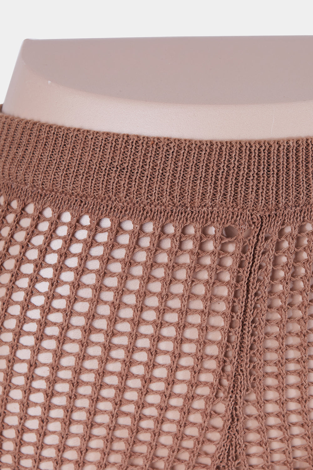 Sir The Label Brown Crochet Flare Pants