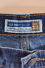 Old Navy Blue Low Rise Bootcut Jeans