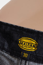 Utility Diadora Black Cargo Denim Jeans