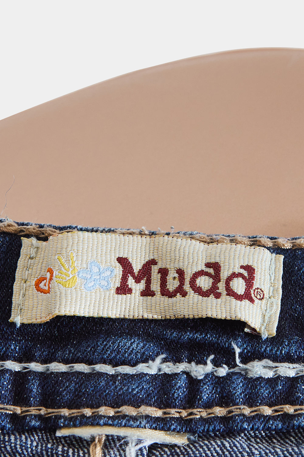 MUDD Dark Blue Low Rise Denim Shorts