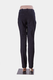 REVIEW Black Baroque Fabric Mid Rise Trousers